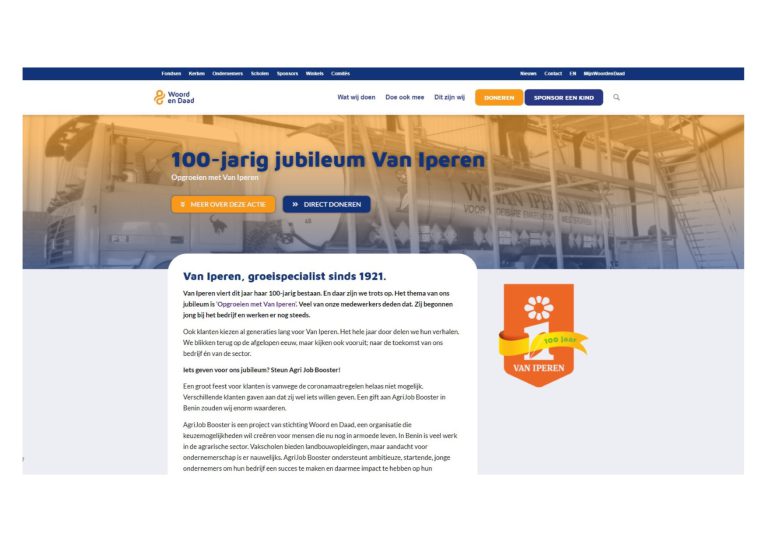 Afbeelding Iets geven voor ons jubileum? Steun Agri Job Booster!
