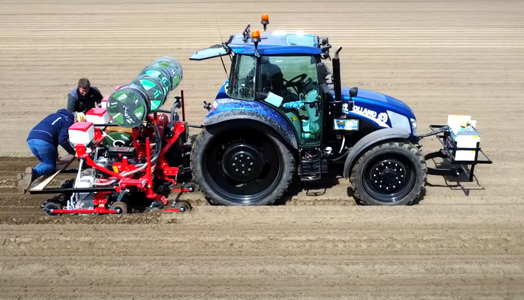 Afbeelding Alles over fertigatie – Het leggen van de druppelslangen