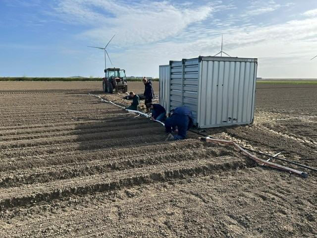 Afbeelding Fertigatienieuws | watergiften voor opkomst en onze proeven