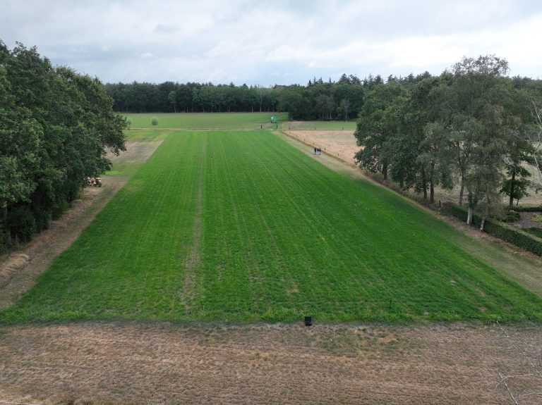 Afbeelding Fertigatie geeft grasland op zandgrond een groeivoorsprong in droge zomer